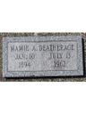 Record image of Mary Alpha ""Mamie"" Deatherage (born Lowder)
