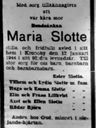 Record image of Maria Mattsdr Slotte (born Kronlund)