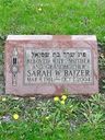 Record image of Sarah BAIZER (geb. Weiss)