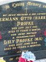 Record image of Lillian Profke (born Wendt)