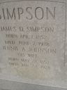 Record image of Jennie Abigail Simpson (born Johnson)