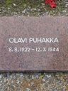 Record image of Olavi Antero Puhakka