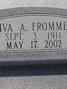 Record image of Iva A. Fromme (born Buesing)