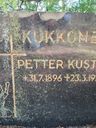 Record image of Petter Kustaa Pekanpoika Kukkonen
