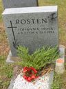 Record image of Johanna Irma Saarinen (born Rosten)