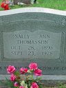 Record image of Sarah Ann (Sally) Thomasson