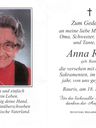 Record image of Anna Riess (geb. Rainer)