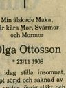 Record image of Olga Charlotte Teresia Ottosson (born Eriksson)