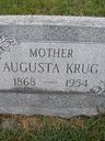 Record image of Augusta Krug (born Marquardt)