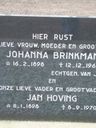 Record image of Johanna Hoving (geboren Brinkman)