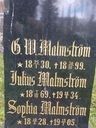 Record image of Sophia Vilhelmina Malmström, e. Pircklén