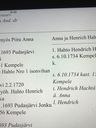 Record image of Anna Matin tr Liikanen (born Pelttari)