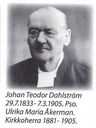 Record image of Johan Theodor Dahlström