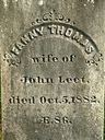 Record image of Fannie Leete (born Thomas)