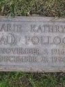 Record image of Marie Kathryn Pollock (geb. Rau)