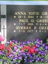 Record image of Anna Sofie Thoresdatter Green (born Kluken)
