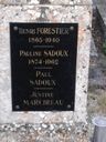 Record image of Marie Pauline Alida Forestier (née Sadoux)