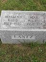 Record image of Mary Lantz (born Rupp)