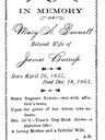 Record image of Mary Ann Bennett Burrup (born Kay)
