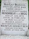 Record image of Reintje Van de Brug (geboren Gerritsen)
