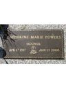 Record image of Catherine Marie Powers (geb. Hoover)