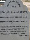 Record image of Nicolaas Albert Abraham Adriaan Alberts