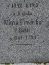 Record image of Maria Fredrika Tallqvist (o.s. Buhtz)