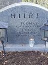 Record image of Tyyne Hiiri, Väinöntytär (born Ukkonen)