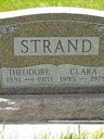 Record image of Clara Strand (o.s. Bothun)