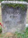 Record image of Rebecca Jane Kirk (born Brooks)