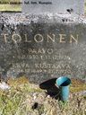 Record image of Eva Gustava Tolonen Toloin (o.s. Forsman)