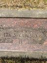 Record image of Ida Sofia Carlson (born Sylvander)