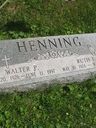 Record image of Walter Paul "Bud" Henning