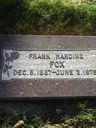 Record image of Frank Harding Fox