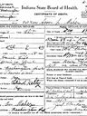 Record image of Anna Luallen "Laura Ann" Maher (born Dant)