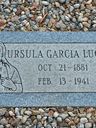 Record image of Maria Ursula Lucero (born Garcia)