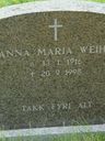 Record image of Anna Maria Weihe