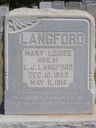 Record image of Mary Louisa Langford (born Banks)