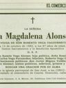 Record image of Maria Magdalena de Vega (nacida Alonso Arguelles)