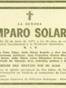 Record image of Amparo Garcia Diaz (nacida Solar Canal)