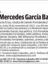 Record image of Mercedes Fernandez Fernandez (nacida Garcia Barredo)