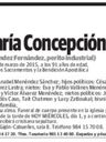 Record image of Maria Concepcion Menendez Fernandez, CONCHITA (nacida Sanchez Vila)