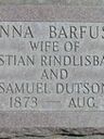 Record image of Anna Barfuss Rindlisbacher (born Barfuss)