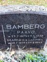 Record image of Maria Elisabeth Bamberg (geb. Larinen)