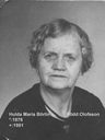 Record image of Hulda Maria Börlin (born Olofsson)