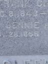 Record image of Martha Jane "Jennie" Clifford (born Hicks)