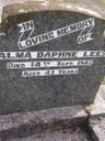 Record image of Alma Daphne Whisker Lee (born Prouse)