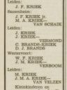 Record image of Carolina Kriek (geboren Keereweer)
