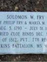 Record image of Solomon W Fry