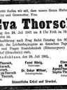 Record image of Eva Thorsch (born Kopperl)